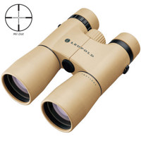 Leupold 10 x 50 Mark 4 Tactical Series, Water Proof Roof Prism Binocular with 5.0 Degree Angle of View, Coyote Brown Armor, with Mil Dot Reticle, U.S.A.