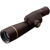 Leupold Golden Ring Compact 50mm Straight View Spotting Scope with 15-30x Zoom Eyepiece - Brown Color Finish