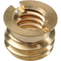 Linhof Reducing Brass Bushing 3/8" - 1/4"