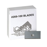 Logan Graphics Replacement Cutting Blades, Model #269, Pack of 100.