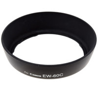 Adorama Dedicated Lens Hood for Canon EF 28-80mm f/3.5-5.6, II, III, IV, V, 28-90mm, & EF-S 18-55mm Lenses (EW-60C)