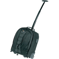 Lowepro Rolling CompuTrekker AW Photo Backpack with Compartment for a 12" Notebook Computer, Black.