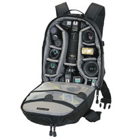 Lowepro Mini Trekker AW All Weather Photo Backpack, Green.