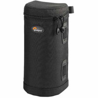 Lowepro Lens Case 2, 8.25" high x 3.50" diameter, Black.
