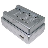 Lenmar SoloXP-A10, Universal Li-Ion Travel Charger with USB Power Port, with Single Plate for Sony NP-F10, 20, 30 and NP-FS10, 11, 12, 21, 22, 31 & 32 Batteries