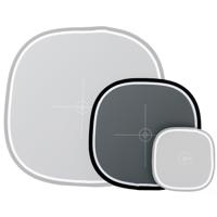 Lastolite Ezybalance Collapsible Grey & White 20" (50.8cm) Exposure Aid Card.