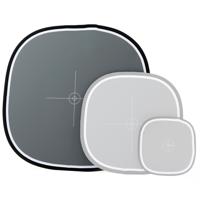 Lastolite Ezybalance Collapsible Grey & White 30" (76.2cm) Exposure Aid Card.