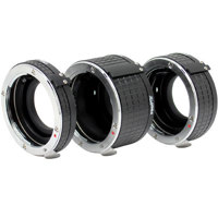 Pro Optic Auto Extension Tube Set for Pentax-KPR Mount, 3 Tubes.