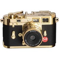 Minox DCC Leica M3 Plus "Limited Edition 24 Karat Gold Edition" Classic Digital Camera, 5 Megapixel, 4x Digital Zoom, 1.5" LCD Monitor