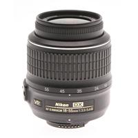 Nikon 18mm - 55mm f/3.5-5.6G AF-S DX (VR) Vibration Reduction Wide Angle Autofocus Zoom Lens, U.S.A. Warranty