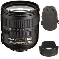 Nikon 18mm - 70mm f/3.5-4.5G ED IF AF-S DX Wide Angle Autofocus Zoom Lens, USA.