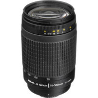 Nikon 70-300mm f/4-5.6G AF Telephoto Zoom-Nikkor Lens with HB-26 Hood - Black Finish - 5 Year Nikon U.S.A. Warranty