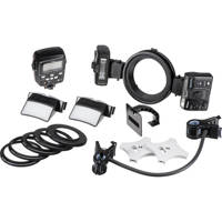 Nikon R1C1 Wireless Close-up Speedlight System for i-TTL SLRs without Built-in Commander, with SU-800 Commander, 2 SB-R200 Speedlights, & System Components - U.S.A.