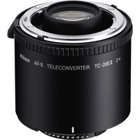 Nikon TC-20E II 2x Manual Focus Teleconverter Works AF only with AF-s & AF-i Lenses f/2.8 Except the 17-35mm f/2.8 & 28-70mm f/2.8 - USA