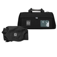Porta Brace CS-DV4R Black Mini DV Camera Case with Universal Cradle & QSM2 Quick Slick Mini Small Rain Protector