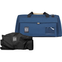Porta Brace CS-DV4R Black Mini DV Camera Case with Universal Cradle & QSM3 Quick Slick Mini Medium Rain Protector