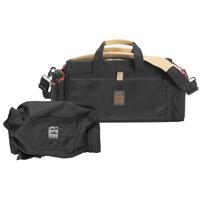 Porta Brace DVO-1R DV Organizer Field Production Bag with Universal Cradle and QSM2 Quick Slick Mini Small Rain Protector, for most Mini DV Cameras, Black.
