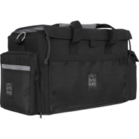 Porta Brace DVO-1R DV Organizer Field Production Bag with Universal Cradle and QSM3 Quick Slick Mini Medium Rain Protector, for most Mini DV Cameras, Black