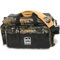 Porta Brace DVO-2U/MO Camouflage DV Organizer Field Production Bag with Universal Cradle, for many Mini DV Cameras