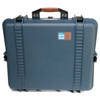 Porta Brace "Safeguard" Waterproof XL eXtra Large Field Production Vault Performance Hard Case with Soft Interior Divider Kit System - Color Blue