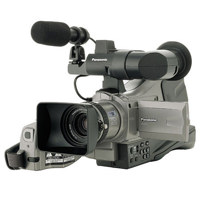 Panasonic AG-DVC7 Mini DV Camcorder, 15x Optical / 750x Digital Zoom, 2.5" Color LCD Monitor, with CCH15 Hard Case