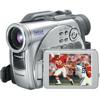 Panasonic VDR-M75 DIGA Palmcorder DVD Camcorder with 1.3 Megapixel Still Picture Recording, 2.5" LCD Screen, 10x Optical Zoom & Digital Image Stabilization