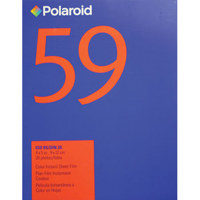 Polaroid 59 4x5 Film (20) - Balanced for daylight and electronic flash, 59 4 x 5 sheet film is the instant answer for professional photography (proofing and final art), image and emulsion transfer, and a range of scientific applications.