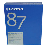 Polaroid 87 Polapan, ISO 3000 Black & White Instant Film, Single Pack of 10.