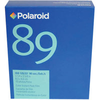 Polaroid 89 Polacolor Instant Film, ISO 100, Single Pack of 10.