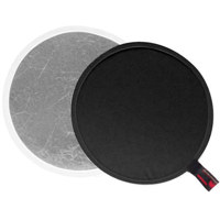 Photoflex Litedisc 22" Circular Collapsable Disc Reflector, Black / Silver