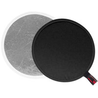 Photoflex Litedisc 32" Circular Collapsable Disc Reflector, Black / Silver