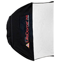 Photoflex LiteDomeQ39 X-Small, 12" x 16" x 9" (30 x 41 x 23cm) Softbox with Basic Connector & Case