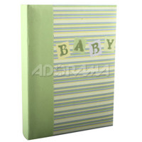 Pioneer Baby Book Bound Photo Album, Designer Stylish Multi-Color Covers, Holds 200 4" x 6" Photos, 2 Per Page