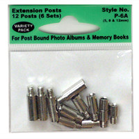 Pioneer Extra Extension Posts for all Post Bound Albums, Variety Pack.