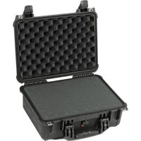 Pelican 1450 Watertight Hard Case with Foam Insert - Black