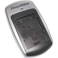 Power2000 Mini Universal AC / DC Charger for the Canon Lpe-5 Batteries, 110 - 220 Volt