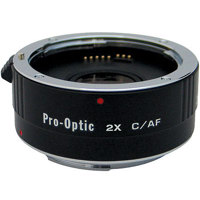 Pro-Optic Multi-Coated 2x Tele-Converter for Canon EOS Autofocus SLR Cameras. (As Reviewed in Shutterbug Magazine - January 2008 - Page 26)