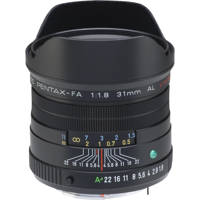 Pentax SMCP-FA 31mm f/1.8 AL Wide Angle Auto Focus, Limited Edition Lens - Black