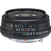Pentax SMCP-FA 43mm f/1.9 Standard Auto Focus Limited Edition Black Lens with Case & Hood.