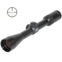Pentax 3 - 9 x 40mm Pioneer Riflescope, Matte Black Finish, Ballistic Plex (BP) Reticle