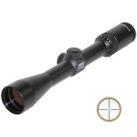 Pentax 3 - 9 x 40mm Pioneer Riflescope, Matte Black Finish, Penta Plex (P) Reticle