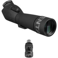 Pentax PF-80ED 80mm ED Waterproof Spotting Scope - Angled - with 20-60x Zoom eyepiece & Case - Limited Lifetime USA Warranty
