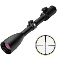 Pentax 3.5 - 10 x 50mm WU Whitetails Unlimited Riflescope, Matte Black Finish, Lighted Ballistic Plex (LBP) Reticle