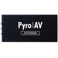 Pyro AV PVC984 Analog SD In / 720p HDMI Out Converter, Upconverts Analog Video to 720P HDMI Output.