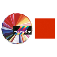 Rosco Roscolux Orange Red, 20" x 24" Color Effects Lighting Filter