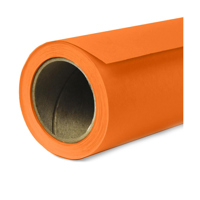 Savage Seamless Background Paper, 53" wide x 12 yards, Orange, #24