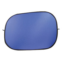 Savage 60" x 84" 2 Sided, Blue / Green, Chroma Key Collapsible Disc Background with Case