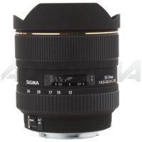 Sigma 12mm-24mm f/4.5-5.6 EX DG Aspherical HSM Autofocus Super Wide-Angle Zoom Lens, for Canon EOS Cameras.