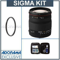 Sigma 18mm - 200mm f/3.5-6.3 DC AF Aspherical Lens Kit,for the Maxxum & Sony Alpha Mount. with Tiffen 67mm UV Wide Angle Filter, Professional Lens Cleaning Kit