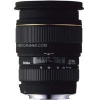 Sigma 24-70mm f/2.8 EX Aspherical DG DF AutoFocus Standard Zoom Lens with Hood for Nikon AF Cameras